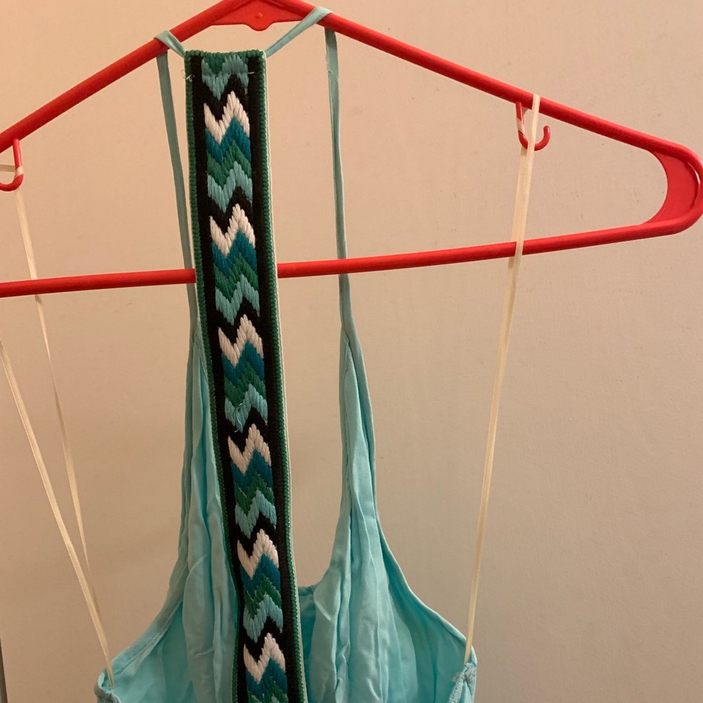 Turquoise Woodleigh Maxi Dress Sz. M (Very long)